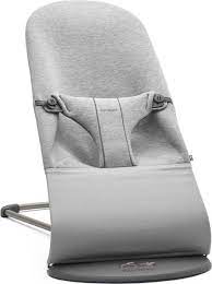 Balansoar BabyBjorn Bliss Light Grey, 3D Jersey